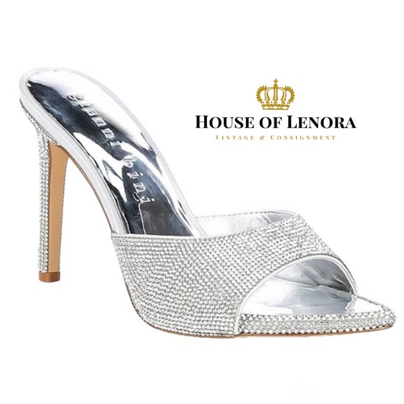 Gianni Bini Shoes - NWOT Gianni Bini Zannah Rhinestone Embellished Dress Sandals - 0399-5